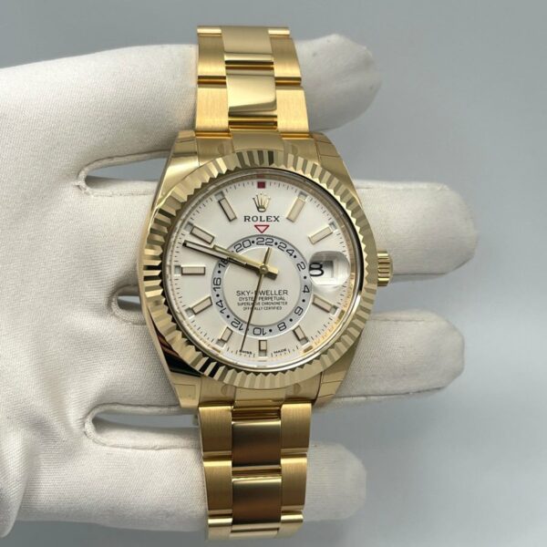 1 rolex sky dweller white dial 42mm flutedbezeloysterbracelet yellow gold mens watch 326938 1.jpg