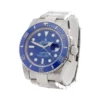 1 rolex submariner date white gold 40mm blue dial ceramic bezel oyster bracelet 116619lb 1.webp