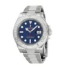 1 rolex yachtmaster 40mm stainless steel blue dial bezel oyster bracelet 116622.webp