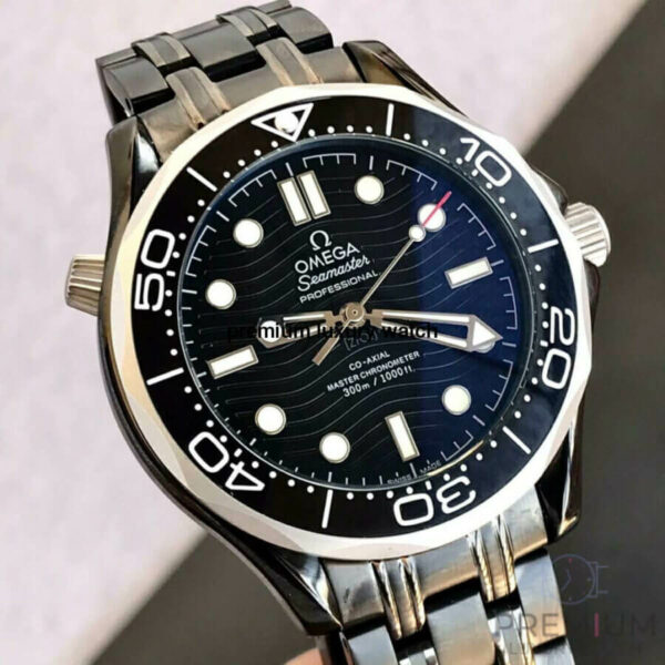 2 omega seamaster diver 300m coaxial master chronometer 42mm black dial black belt mens watch 1.jpg