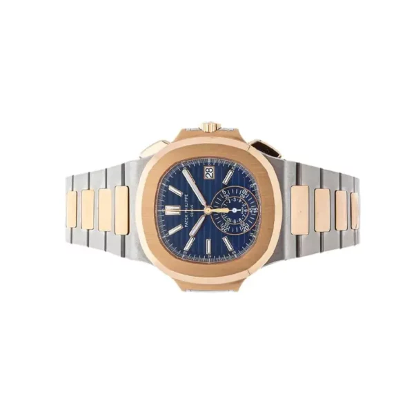 2 patek philippe 40mm men nautilus watch blue dial 59801ar 1.webp