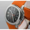 2 patek philippe aquanaut chronograph 5968a001 stainless steel with orange rubber watch 1.webp