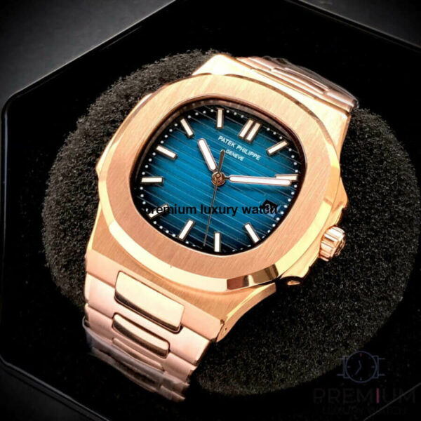 2 patek philippe nautilus 5711 rose gold 405mm blue dial automatic mens wrist watch 1.jpg