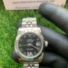 2 rolex lady datejust 31mm stainless steel black roman dial oyster perpetual jubilee bracelet watch 300x400 1 1.jpg