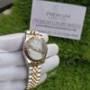 2 rolex lady datejust 31mm two tone rose gold roman dial wimbledon jubilee wrist watch 1.jpg