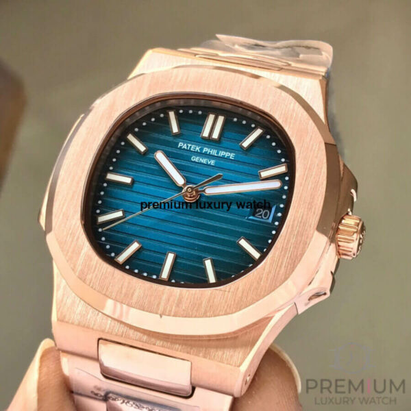 3 patek philippe nautilus 5711 rose gold 405mm blue dial automatic mens wrist watch 1.jpg