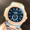 3 patek philippe nautilus 57261a blue dial rose gold silver stainless steel belt 1.jpg