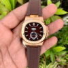 3 patek philippe nautilus blackbrown dial rose gold case brown silicone strap mens watch 5980r001 1.jpg