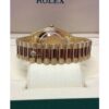 3 rolex daydate 41mm black roman dial fluted bezel president bracelet yellow gold watch 228238 1.jpg