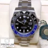 3 rolex gmtmaster ii batman stainless steel 40mm black dial blueblack ceramic bezel oyster bracelet 126710blnr 1.webp