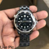 4 omega seamaster diver 300m coaxial master chronometer 42mm black dial black belt mens watch 1.jpg