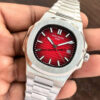 4 patek philippe nautilus red dial stainless steel automatic mens watch 57111r001 1.jpg