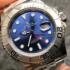 4 rolex yachtmaster 40mm stainless steel blue dial bezel oyster bracelet 116622.webp