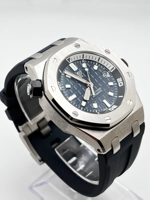 Audemars Piguet Royal Oak Offshore 42Mm Blue Dial Mens Watch Diver 15720 5.webp