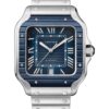 Cartier Santos De Cartier 40Mm Blue Dial Blue Bezel Mens Watch Wssa0048.jpg