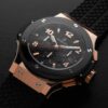 Hublot Big Bang Chronograph Stainless Steel With Black Rubber And Black Dial Wrist Mens Watch 7.jpg