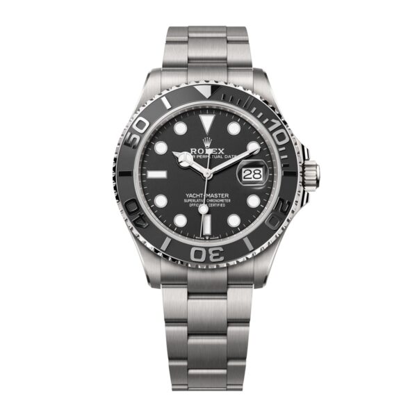 New Rolex Yacht Master 42 Titanium Intense Black Dial Oyster Bracelet 226627 1.jpg