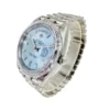 Rolex Daydate 40 Ice Blue Baguette Diamond Dial 40 Baguette Diamond Bezel President Automatic Mens Watch 228396 2 1.webp