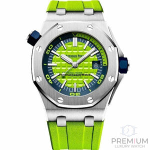 audemars piguet royal oak offshore diver chronograph watch green dial 42mm 840 1.jpg