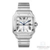 cartier santos de cartier mens watch large white dial steel bracelet wssa0018 high quality swiss 1.jpg