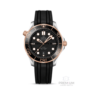 omega seamaster diver 300m stainless steel with sedna gold co axial master chronometer black dial 42mm watch 1.png