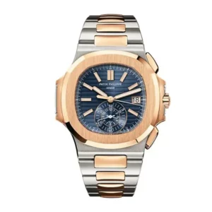 patek philippe 40mm men nautilus watch blue dial 59801ar 1.webp