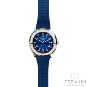 patek philippe aquanaut blue diamond dial mens blue rubber watch 5168g001 wrist watch for mens 1.png