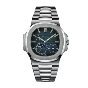 patek philippe nautilus 5712 blue dial stainless steel watch 1.webp