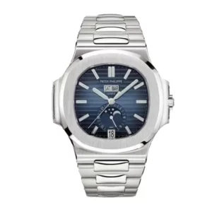 patek philippe nautilus 57261a014 stainless steel blue dial wrist watch 1.webp