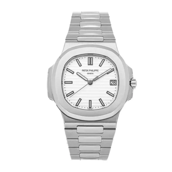 patek philippe nautilus white dial 40mm mens watch 5711 1.webp