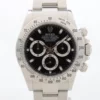 rolex cosmograph daytona 40 black dial bezel stainless steel oyster mens watch 116520 1.webp