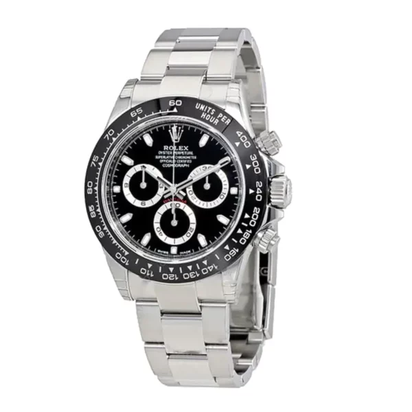 rolex cosmograph daytona 40 black dial stainless steel oyster mens watch 116500ln 116500 replica mx7ck.webp