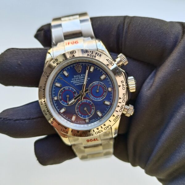 rolex cosmograph daytona 40 blue dial white gold oyster mens watch 116509 replica o4xey.jpg