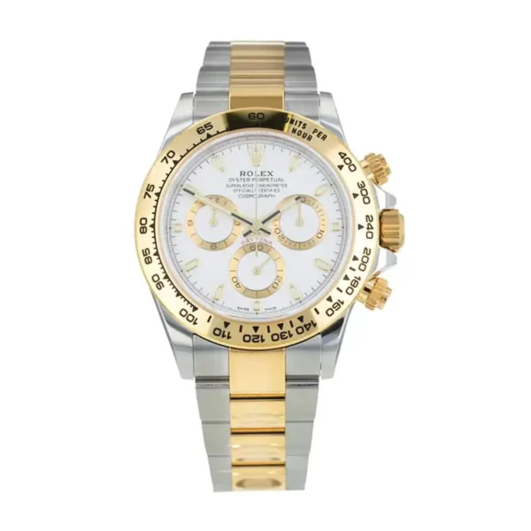 rolex cosmograph daytona white dial stainless steel and gold mens watch 116503 replica jqjws.webp