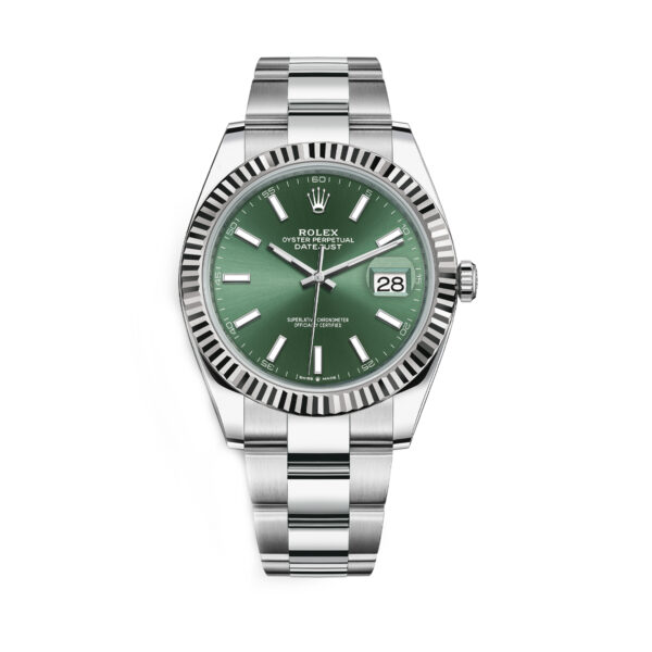 rolex datejust 126234 green dial 41mm oyster bracelet stainless steel wrist mens watch replica c9i3z.jpg