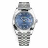 rolex datejust 126300 blue roman jubilee 41mm stainless steel mens wrist watch replica dsxad.jpg