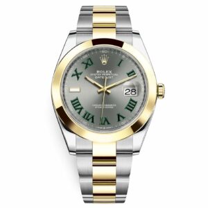 rolex datejust 126303 wimbledon dial two tone 41mm fixed oyster bracelet wrist watch replica grwad.jpg