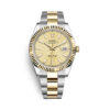 rolex datejust 126333 golden fluted motif dial stainless steel and yellow gold oyster bracelet watch replica boxv4.jpg