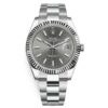 rolex datejust 126334 dark rhodium index oyster bracelet 41mm stainless steel mens wrist watch replica ihs02.jpg