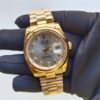 rolex datejust 36mm yellow gold silver diamond dial president bracelet mens watchunisex wrist watch replica gk3qc.jpg