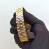 rolex datejust 36mm yellow gold silver diamond dial president bracelet mens watchunisex wrist watch replica vyntn.jpg