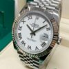 rolex datejust 41 white roman dial white gold fluted bezel jubilee mens watch 126334 replica dd9xq.jpg