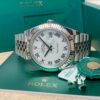 rolex datejust 41 white roman dial white gold fluted bezel jubilee mens watch 126334 replica hge5l.jpg