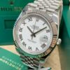 rolex datejust 41 white roman dial white gold fluted bezel jubilee mens watch 126334 replica jiatx.jpg