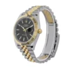 rolex datejust 41mm black dial fluted bezel yellow gold jubilee mens watch 126333 replica uxsxh.webp