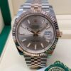 rolex datejust 41mm fluted bezel sundust dial everose gold mens watch 126331 replica lx5kj.jpg