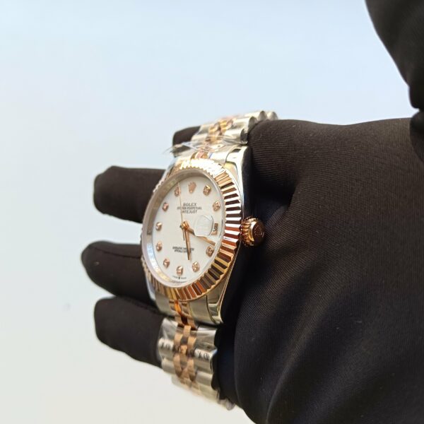 rolex datejust 41mm rolesor everose fluted dial jubilee bracelet white diamonds watch replica nwrlv.jpg