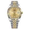 rolex datejust 41mm steel and yellow gold champagne dial jubilee bracelet wrist watch replica 8k1u8.webp