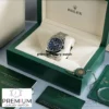 rolex datejust 41mm white gold stainless steel blue dial oyster bracelet wrist watch 126334 replica e1jmh.webp