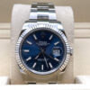 rolex datejust 41mm white gold stainless steel blue dial oyster bracelet wrist watch 126334 replica ldugh.jpg